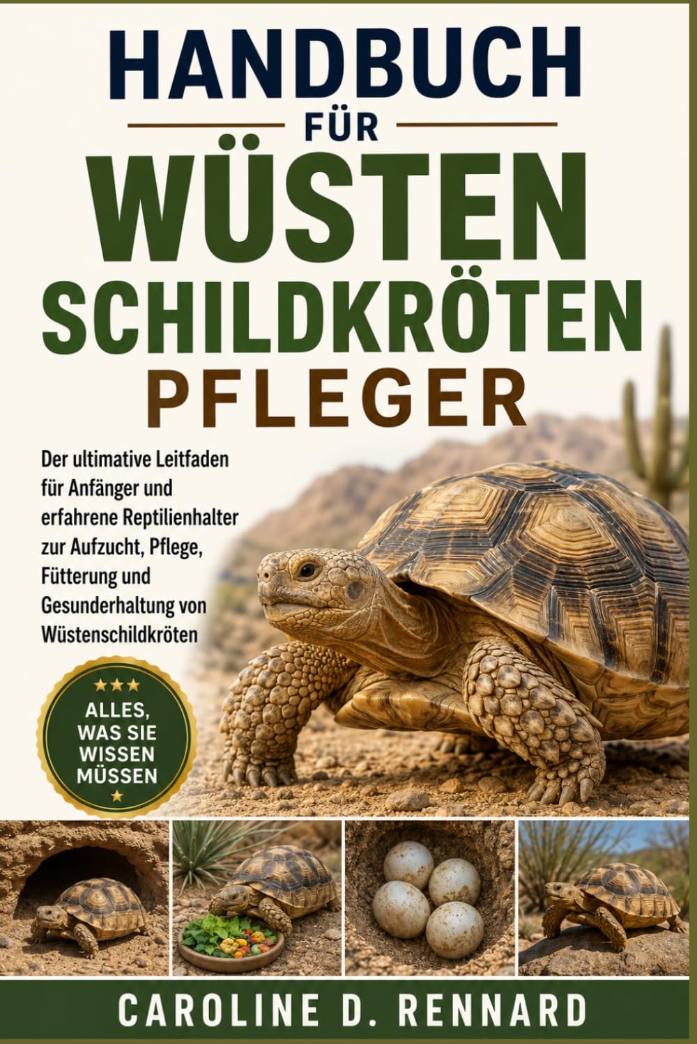 Handbuch Für Wüstenschildkrötenpfleger: Der ultimative Leitfaden für Anfänger und erfahrene Reptilienhalter zur Aufzucht, Pflege, Fütterung und Gesunderhaltung von Wüstenschildkröten baixar o livro de graça