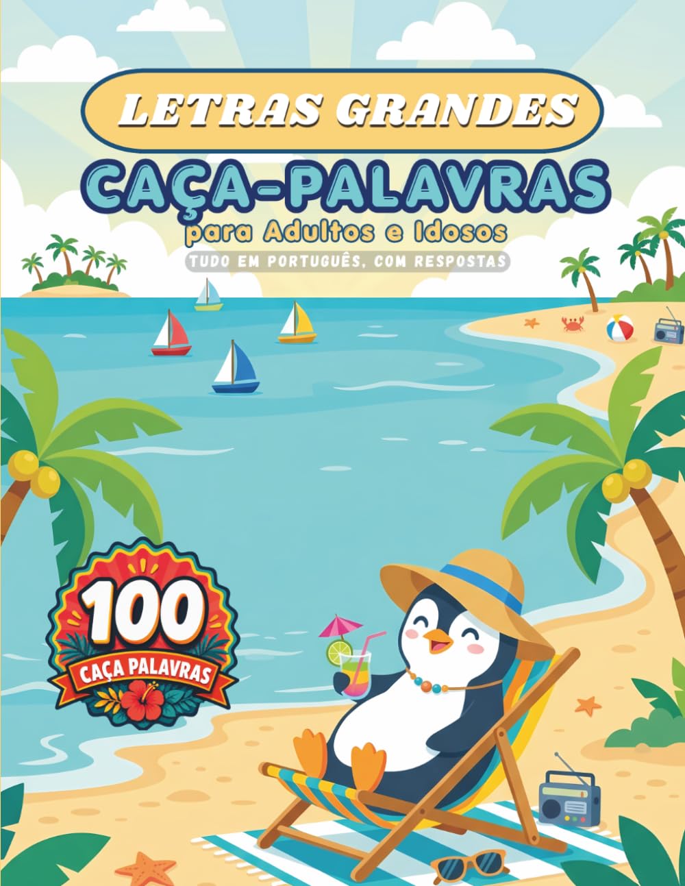 capítulo por capítulo baixar Caça-Palavras em Português para Adultos e Idosos: Letras Grandes: 100 Caça-Palavras com Respostas, 10 Temas Divertidos, 20 Palavras por Jogo (Pixel Wizard Press em Português) (Portuguese Edition)