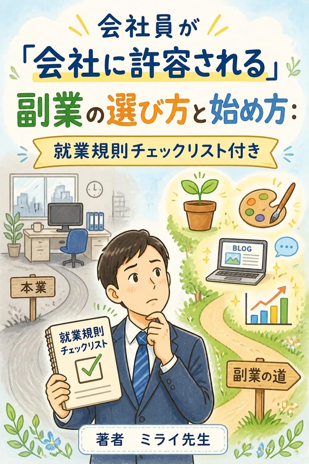 ler totalmente kaishain ga kaisha ni kyoyo sareru fukugyo no erabikata to hajimekata: shugyo kisoku chekku risuto tsuki (Japanese Edition)