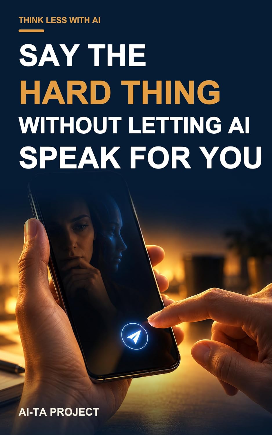 ler totalmente Say the Hard Thing Without Letting AI Speak for You: Use AI as a pre-send reviewer for requests, refusals, apologies, reminders, and difficult messages (English Edition)
