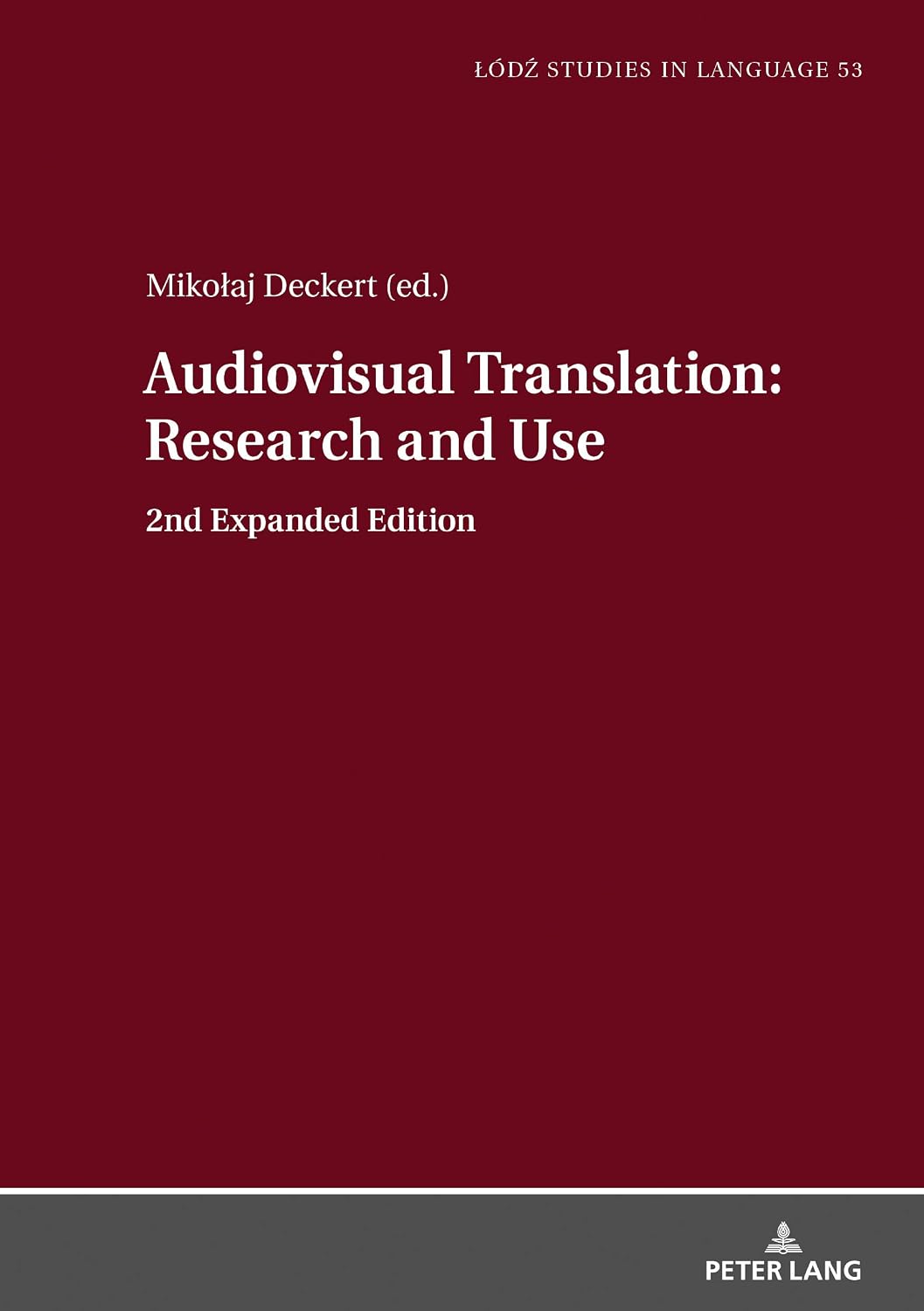 ler totalmente Audiovisual Translation – Research and Use: 2nd Expanded Edition (Lodz Studies in Language Book 53) (English Edition)
