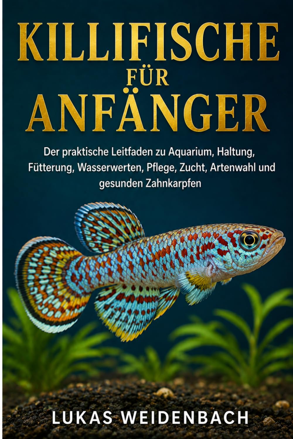 Killifische für Anfänger: Der praktische Leitfaden zu Aquarium, Haltung, Fütterung, Wasserwerten, Pflege, Zucht, Artenwahl und gesunden Zahnkarpfen (German Edition) baixar livro de graça