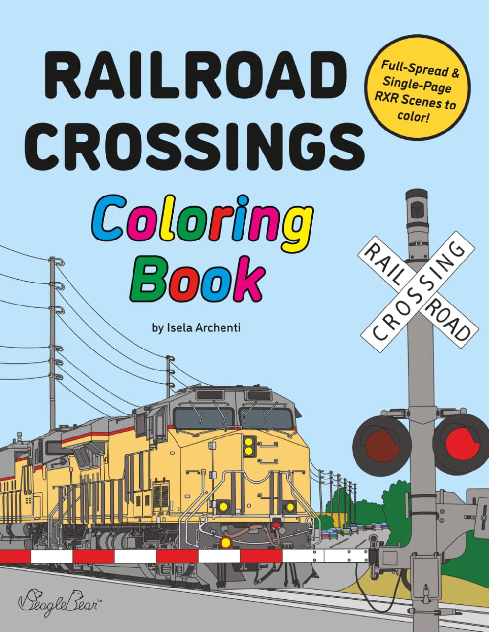 RAILROAD CROSSINGS Coloring Book baixar o livro de graça