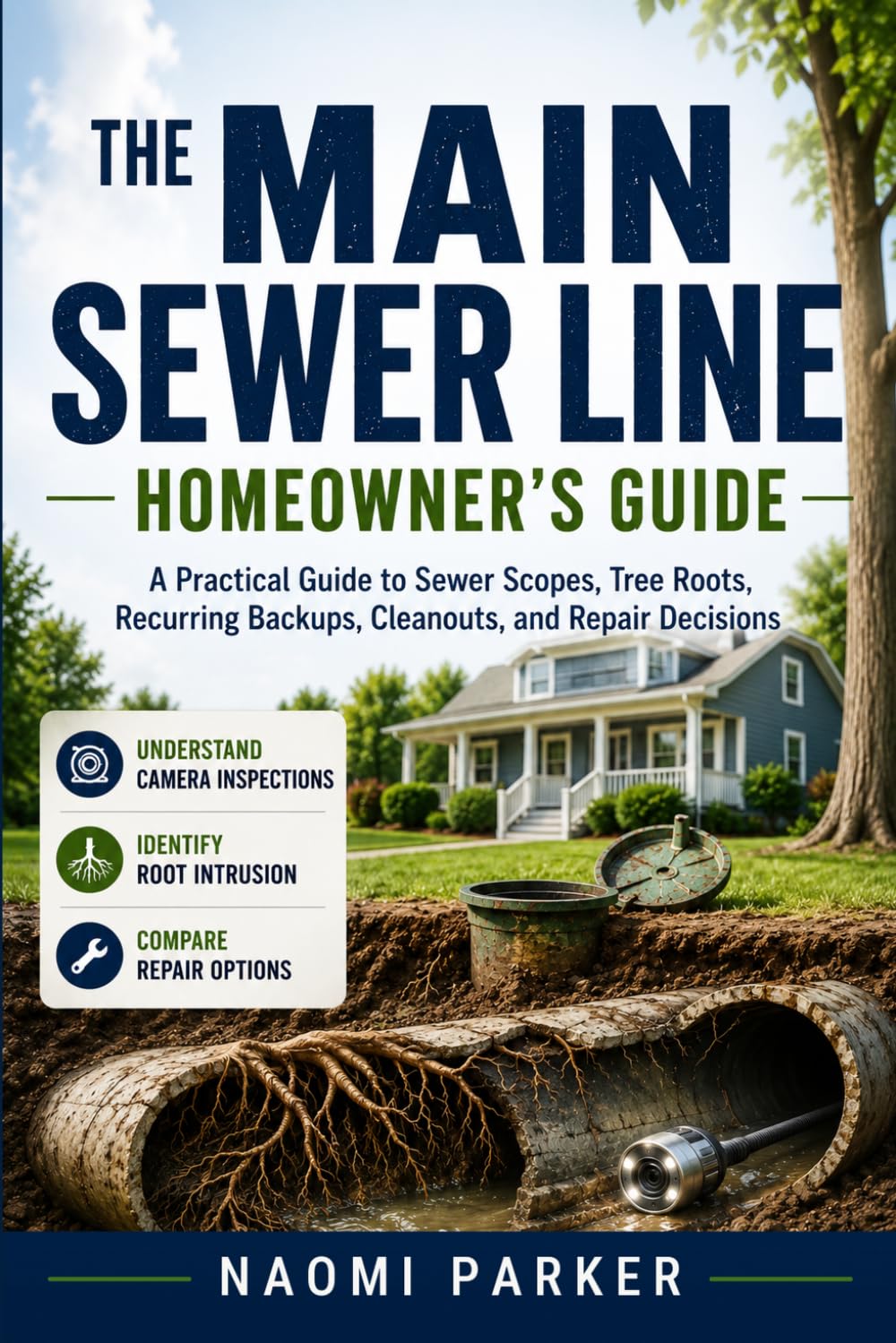 The Main Sewer Line Homeowner’s Guide: A Practical Guide to Sewer Scopes, Tree Roots, Recurring Backups, Cleanouts, and Repair Decisions baixar o livro de graça