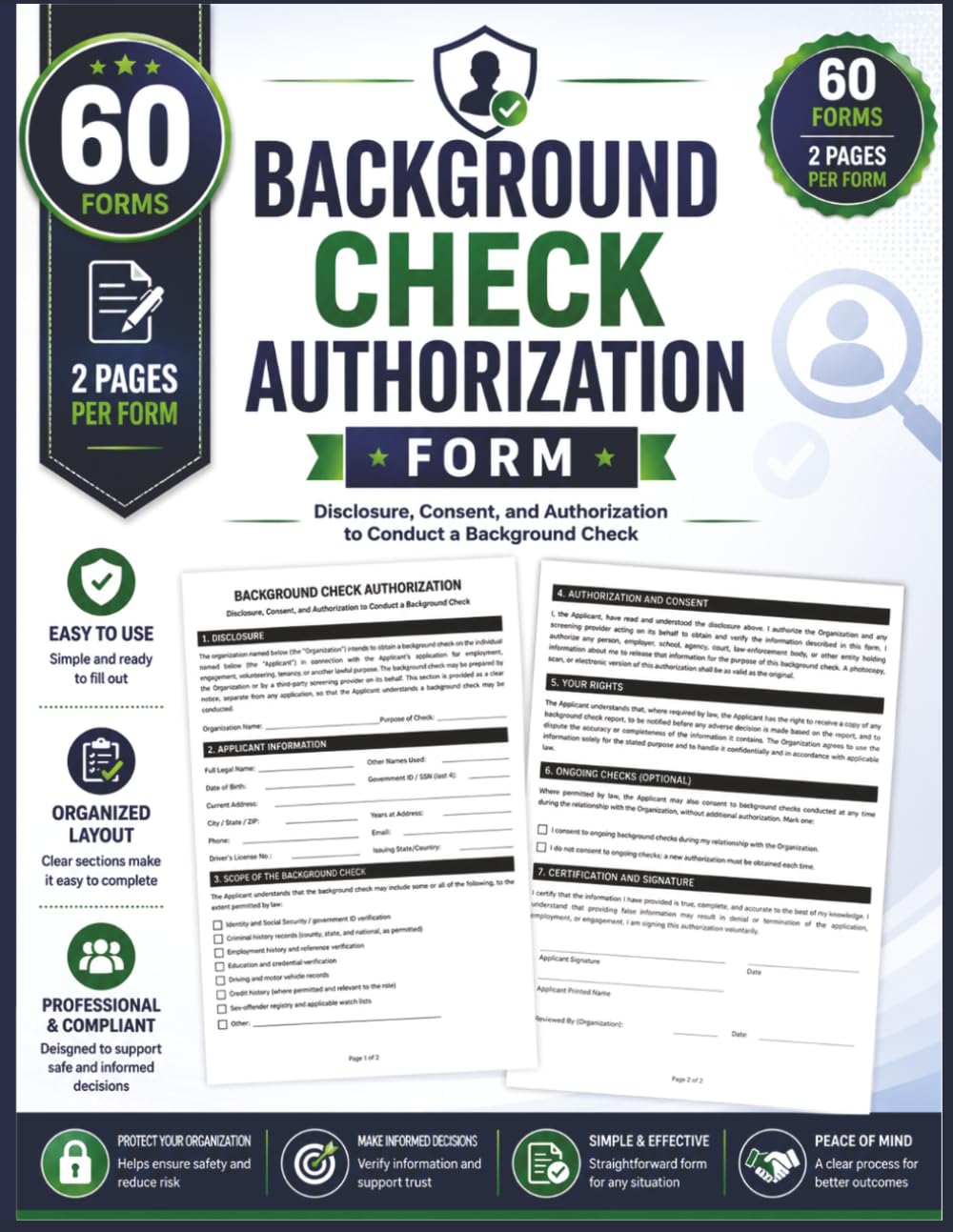 capítulo por capítulo baixar Background Check Authorization Form: Employment Screening Consent Doc.