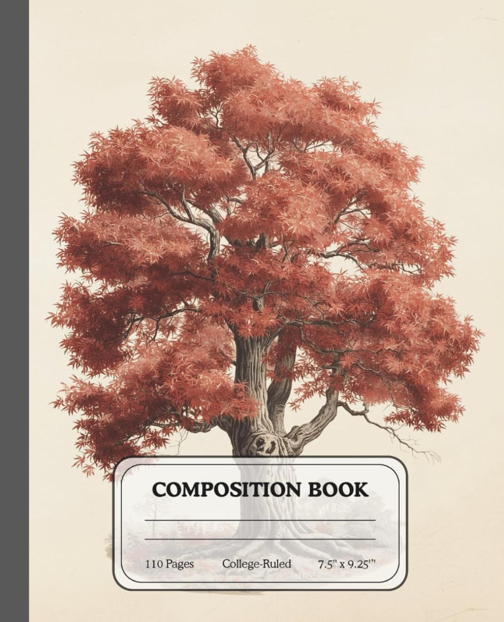 Whispers of the Maple Canopy | Composition Notebook for Students | College Ruled Notes | Vintage Japanese Maple Tree Journal | Gift for Writers: A ... for daily writing and creative reflection