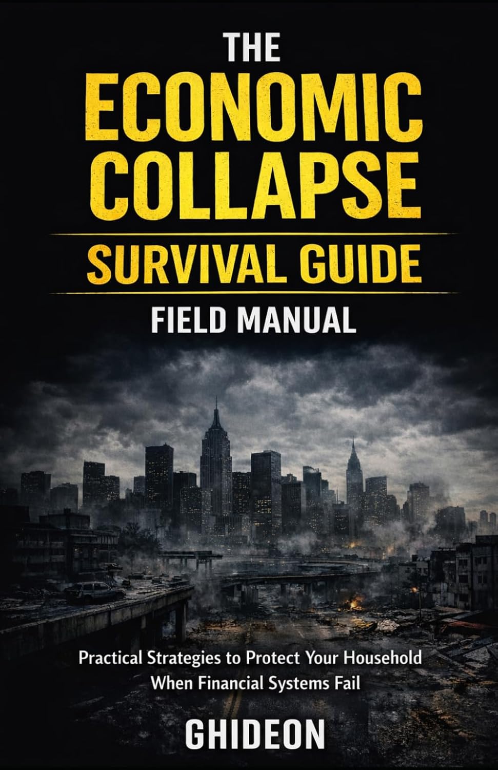 THE ECONOMIC COLLAPSE SURVIVAL GUIDE FIELD MANUAL: Practical strategies to protect your household when financial systems fail (GHIDEON) baixar livro de graça