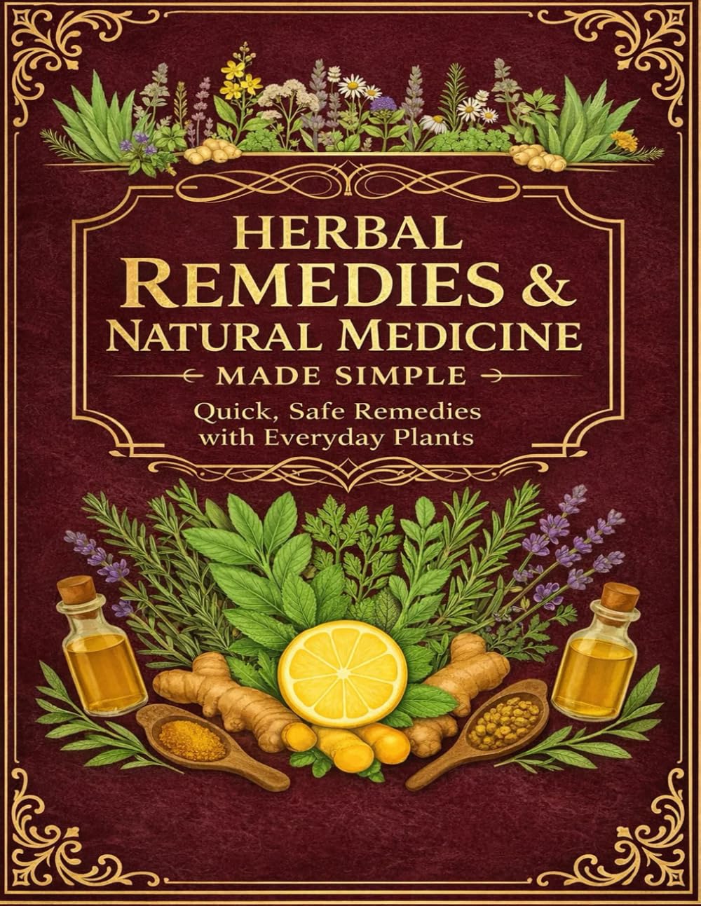 Herbal Remedies & Natural Medicine Made Simple; Quick, Safe Remedies with Everyday Plants baixar o livro de graça