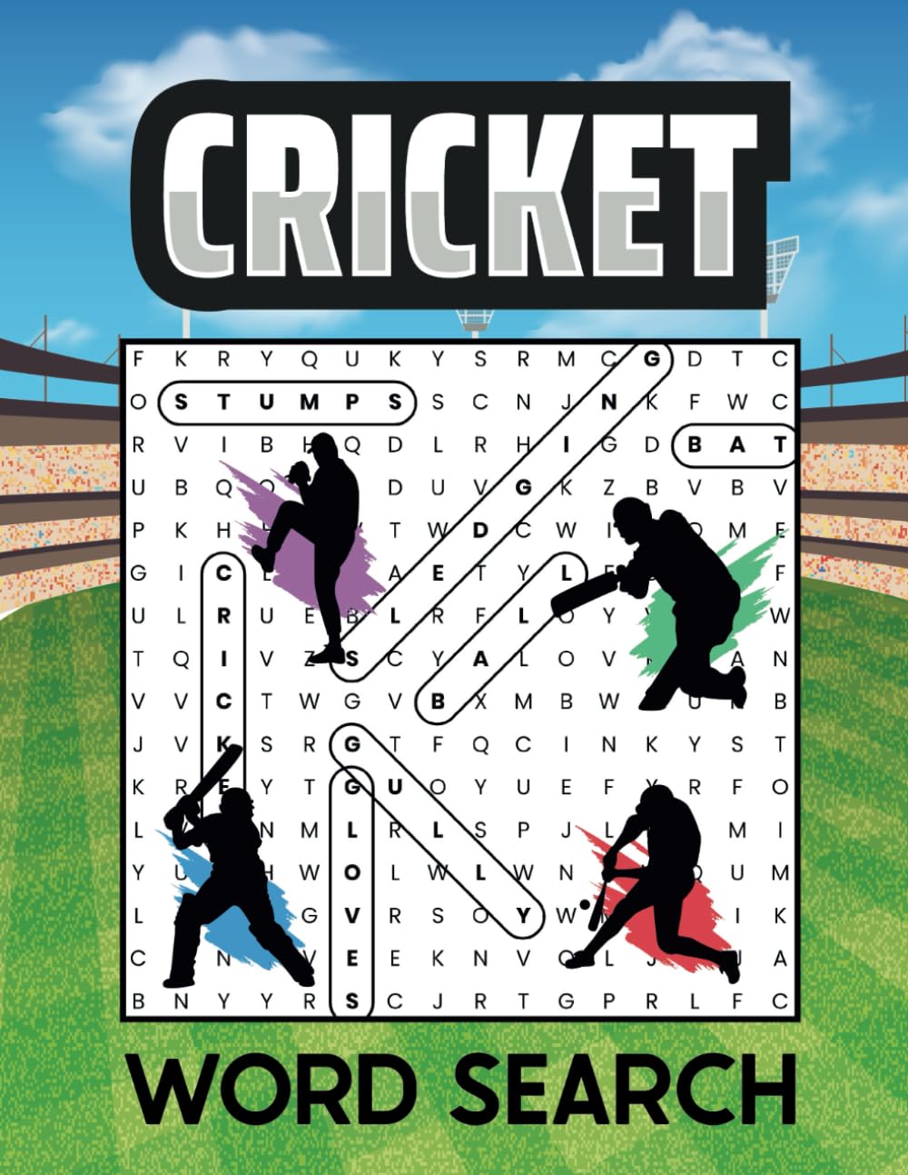 capítulo por capítulo baixar Cricket Word Search: +1000 Cricket Themed Word Searches, Cricket Sport Lovers Gifts for Men & Boys | Large Print