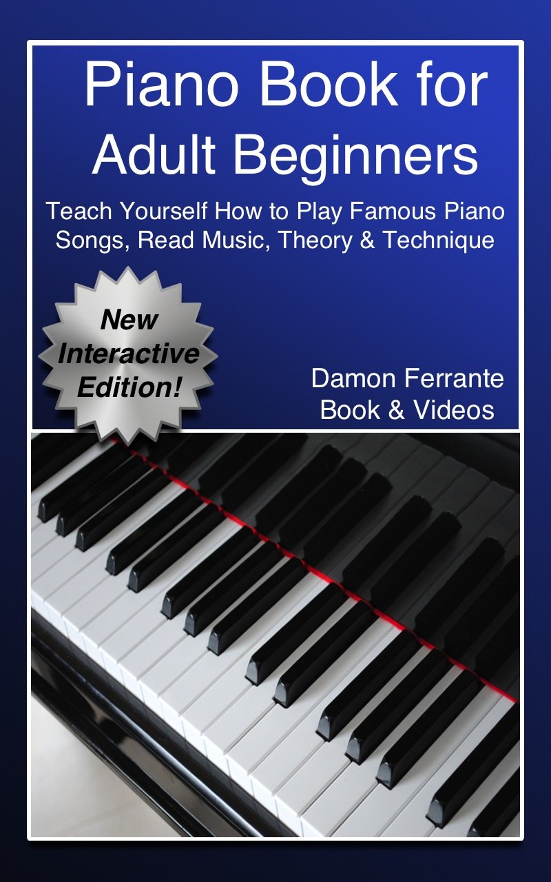 ler totalmente Piano Book for Adult Beginners: Teach Yourself How to Play Famous Piano Songs, Read Music, Theory & Technique (Book & Streaming Video Lessons) (English Edition)