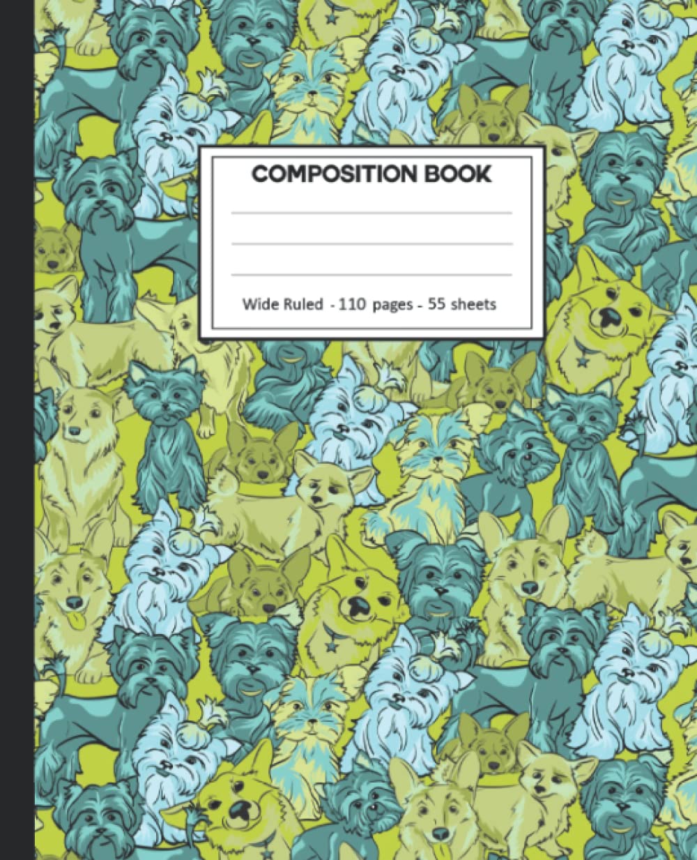 Composition Notebook: Yorkshire Terrier Wide Ruled Blank Lined Composition Book Journal (7.5 x 9.25 in) Cute Notebooks for Girls Teens Kids School Planner Diary Writing Notes. baixar o livro de graça