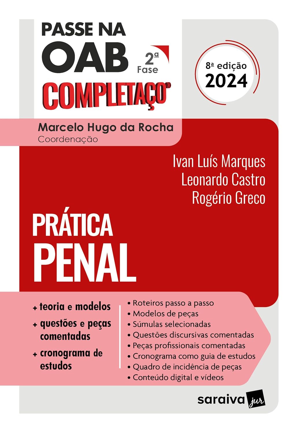 Passe na OAB 2ª Fase - Completaço - Prática Penal - 8ª Edição 2024 baixar o livro de graça