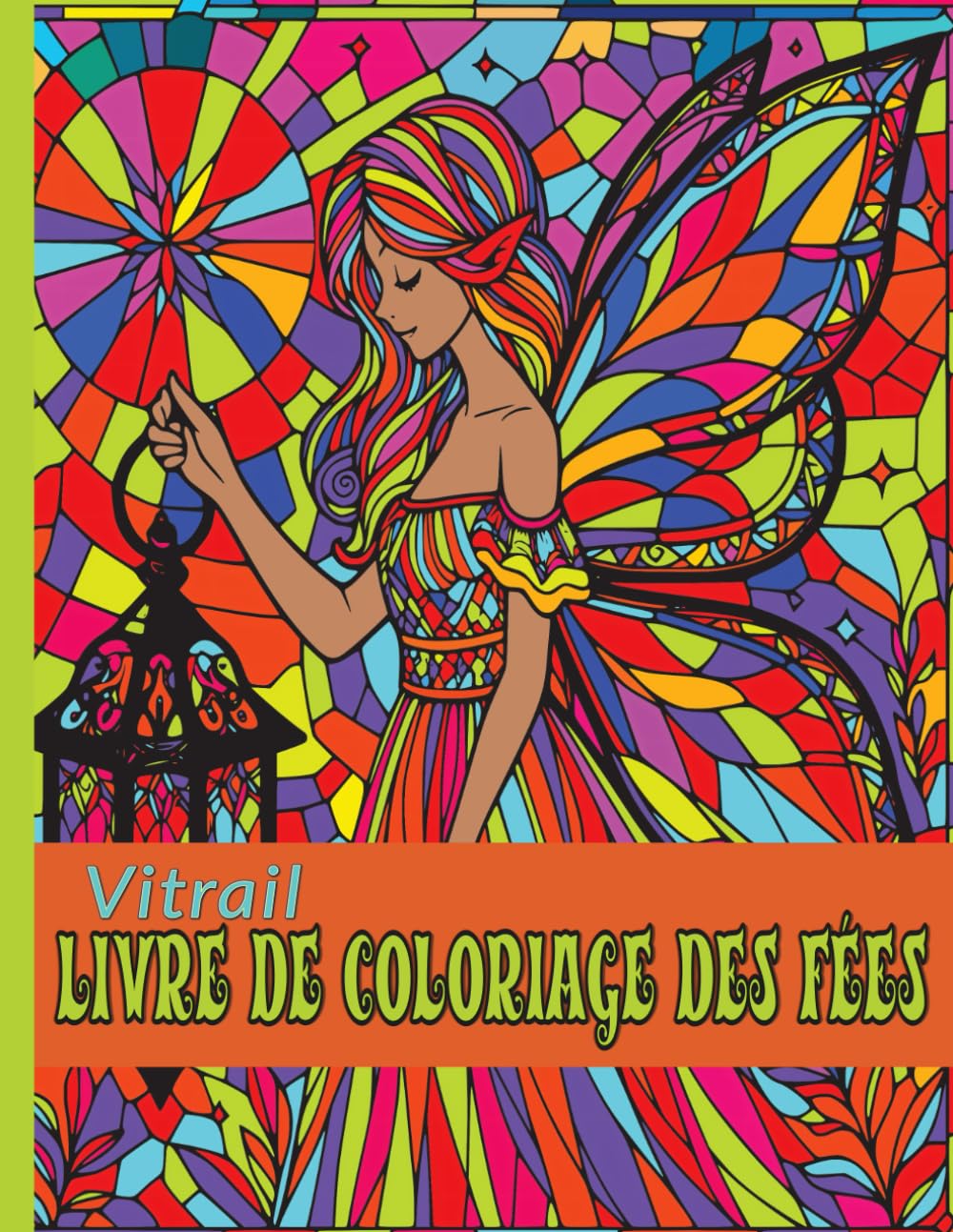 ler totalmente Livre de coloriage de la fée du vitrail: De magnifiques fleurs, animaux, contes de fées, maisons, papillons, champignons à colorier. Cadeau parfait... et les personnes âgées. (French Edition)