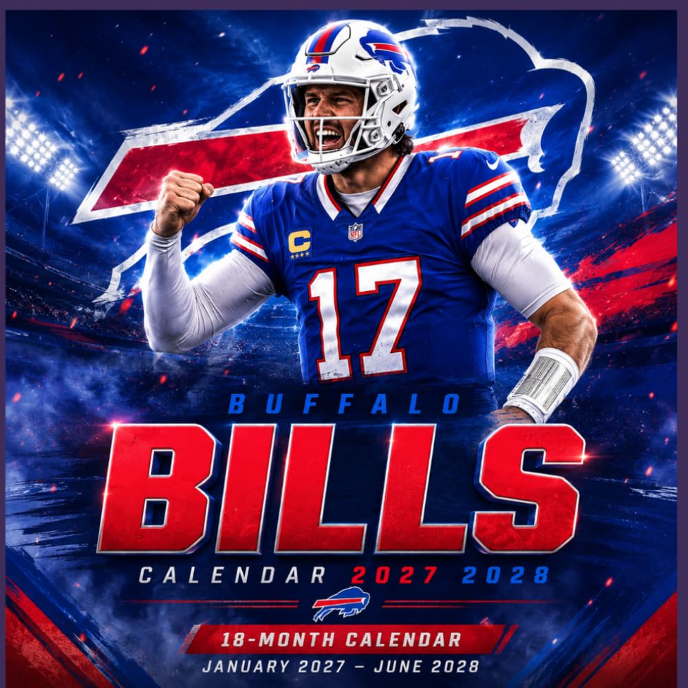 Buffalo Football Calendar 2027 2028: A Year of Upstate Gridiron Passion, Cold Weather Stadium Action, and Professional Game Day Photography