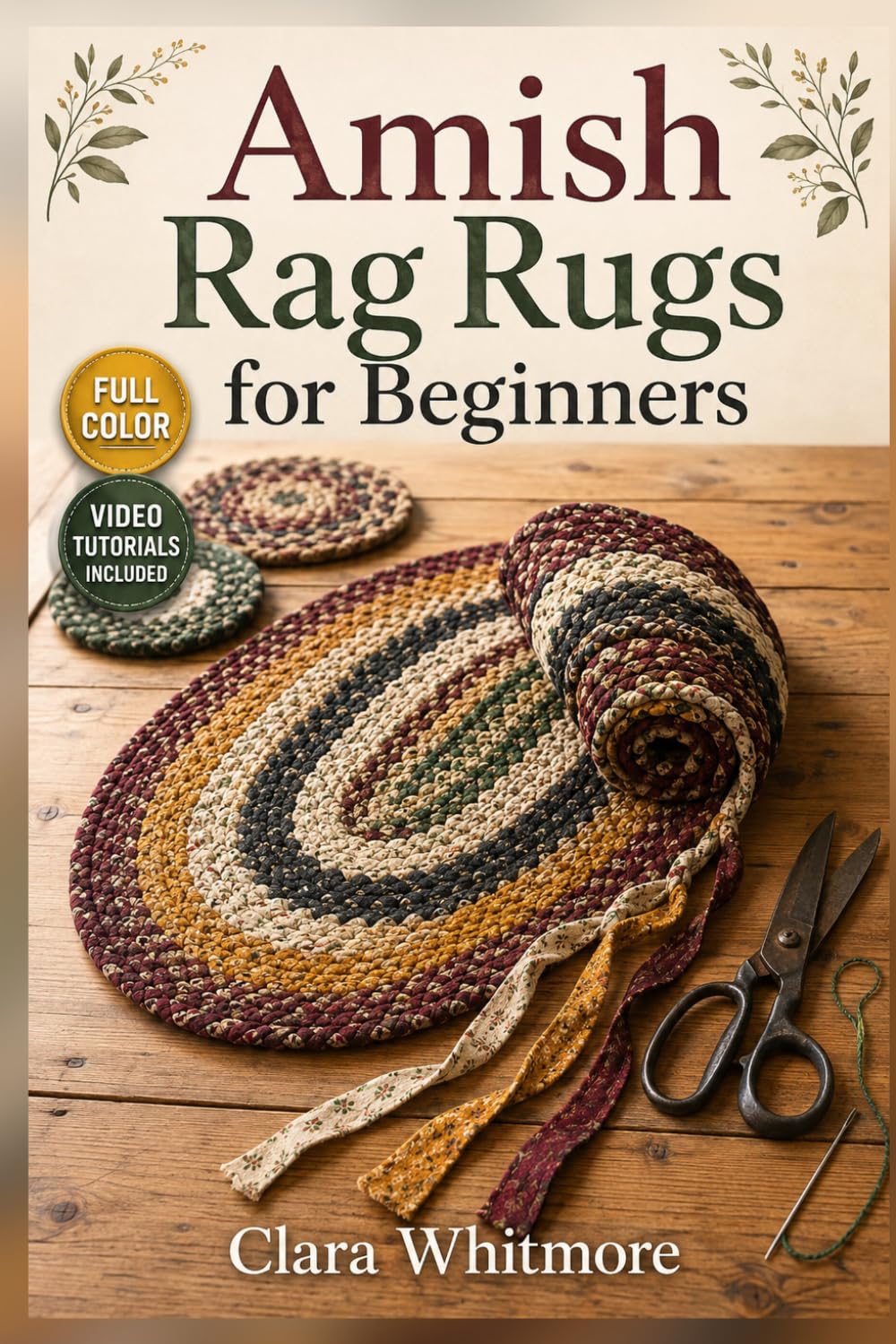 capítulo por capítulo baixar Amish Rag Rugs for Beginners: A Step-by-Step Guide to Recycled Fabric, Flat Braids, and Heirloom Floor Mats with Video Tutorials Included
