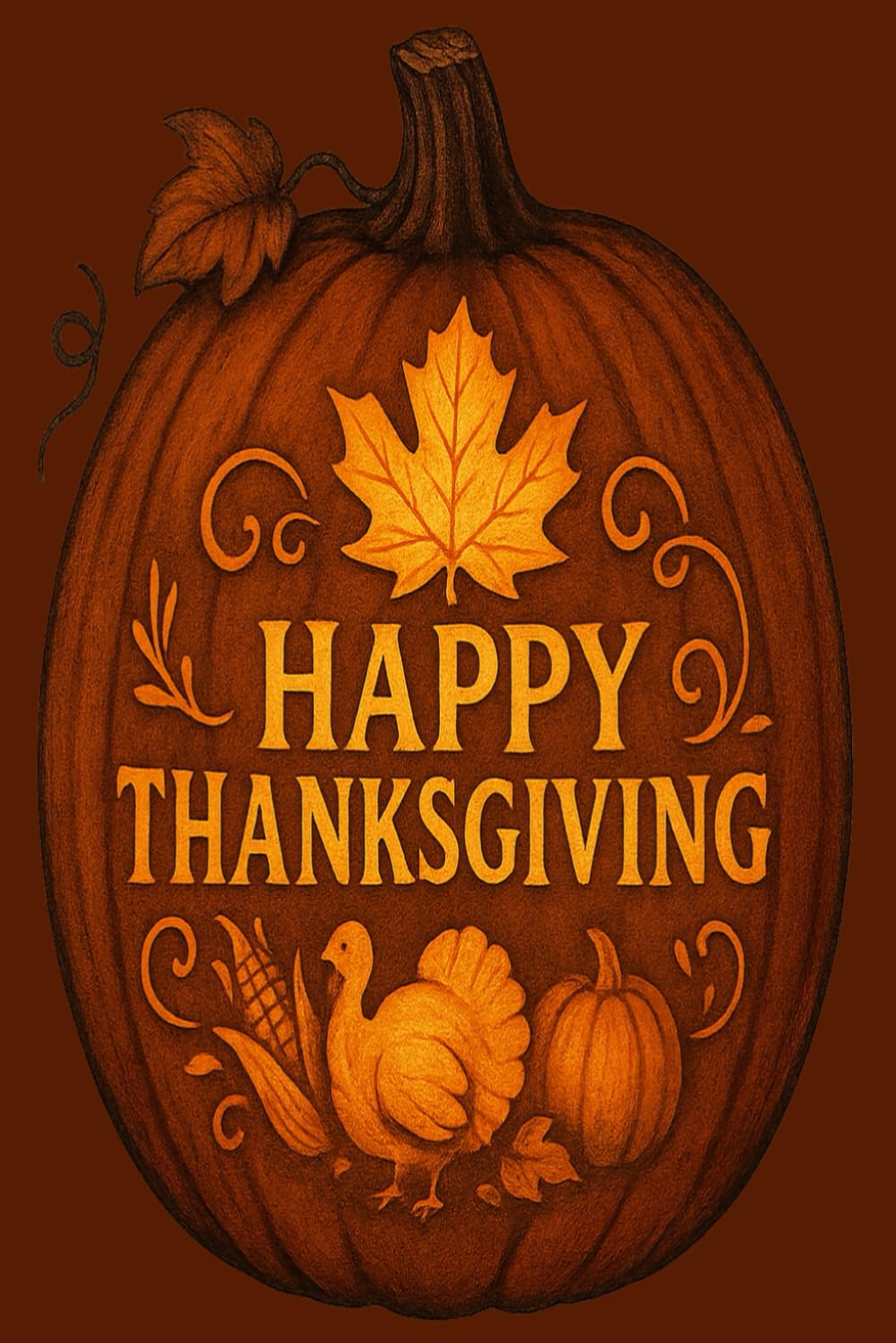 ler totalmente Happy Thanksgiving Notebook – Fall Pumpkin Gratitude Journal: Rustic and festive design perfect for journaling in November