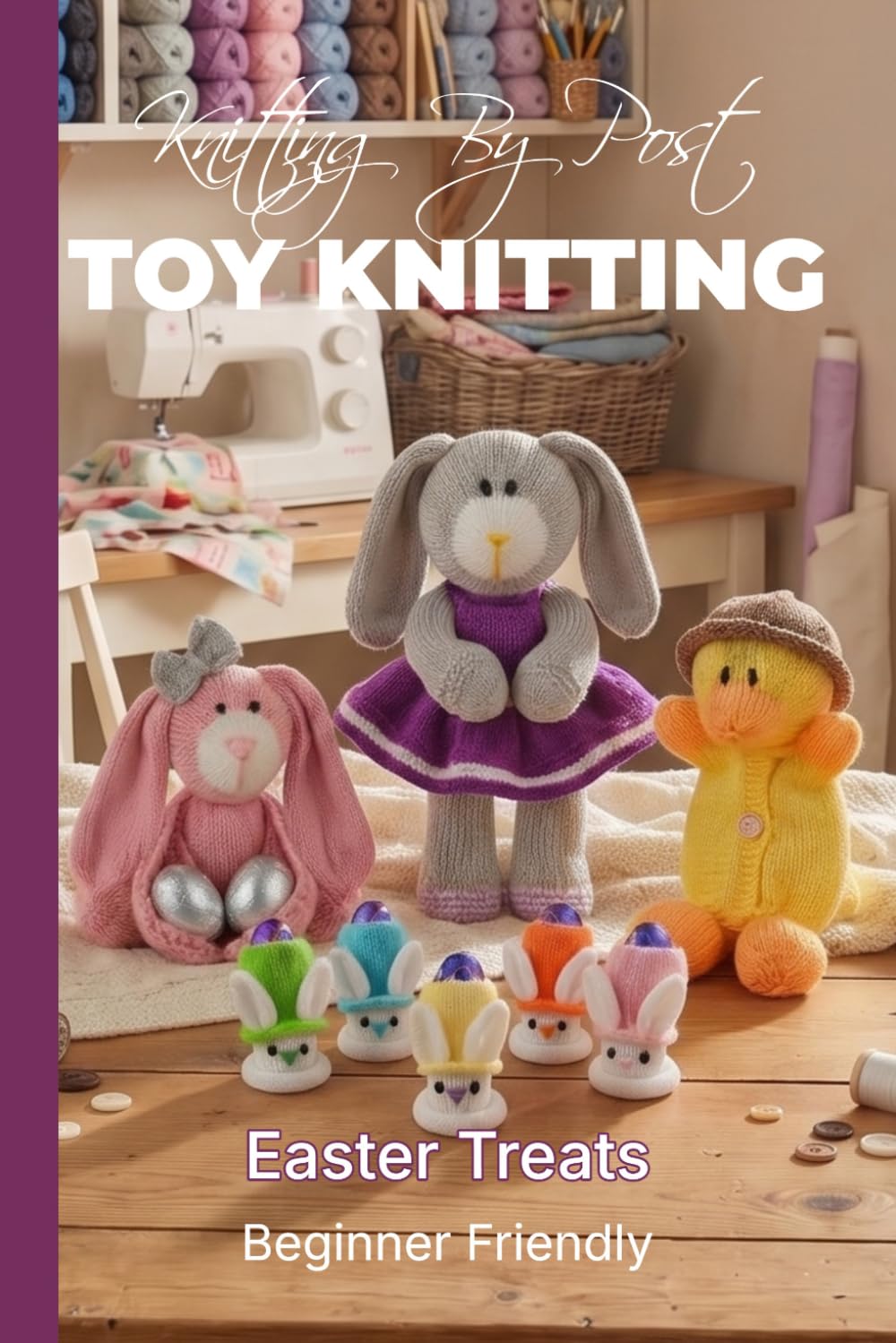 capítulo por capítulo baixar Knitting by Post: Easter Treats Pattern Book – 4 Easy-to-Follow Toy Designs: Regular Text Size Print Knitting Patterns (REGULAR SIZED PRINT Knitting by Post)