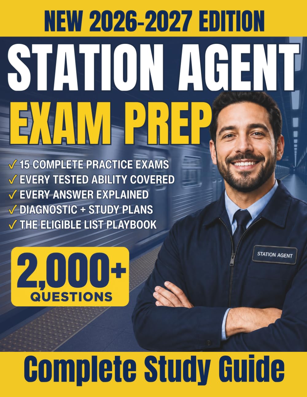 Station Agent Exam Prep: The Rank-Higher System to Pass the NYC Transit Exam and Get Called First from the Eligible List with Practice Exams, Clear Explanations, Flashcards & Exam Simulator Platform baixar o livro de graça