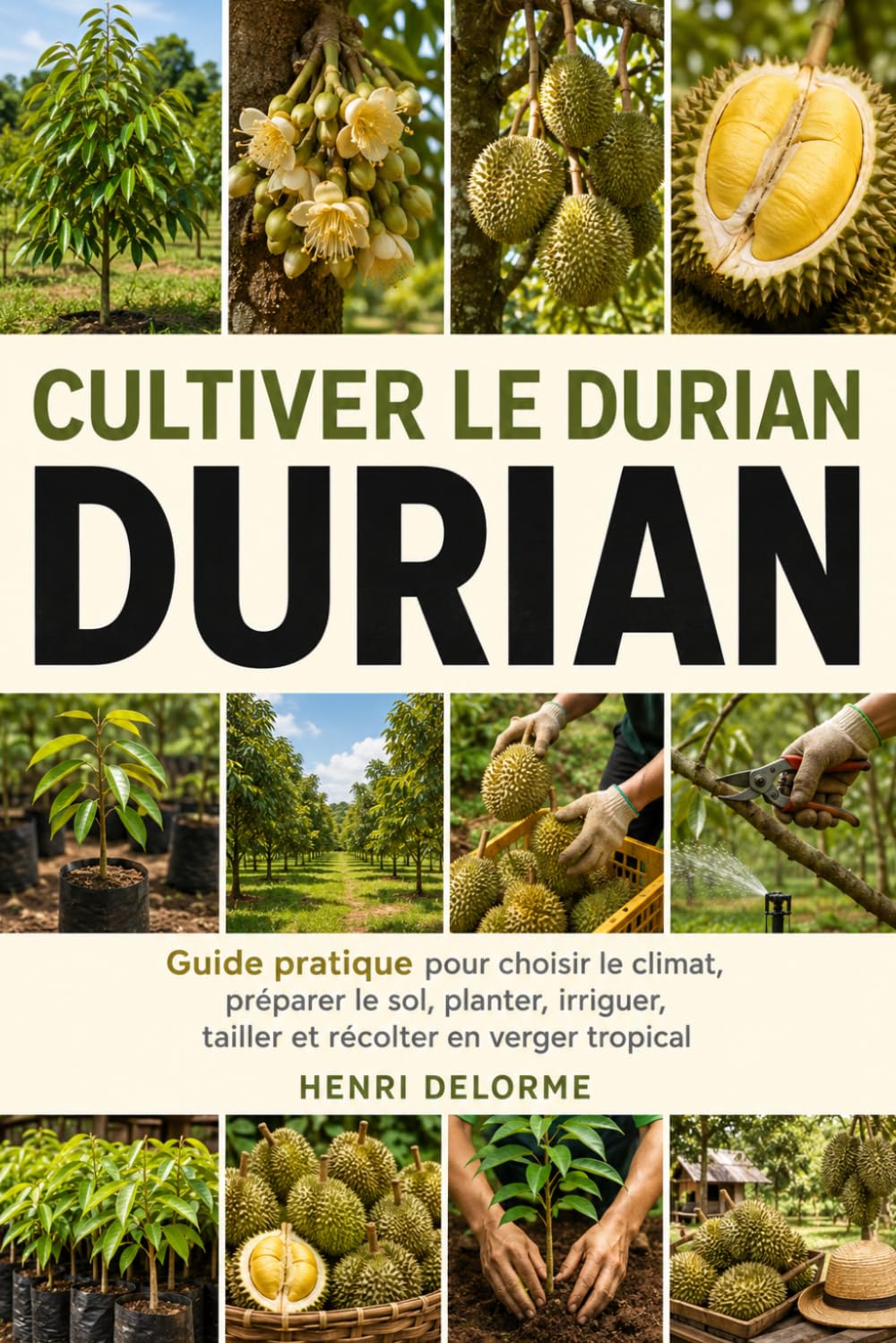 ler totalmente CULTIVER LE DURIAN: Guide pratique pour choisir le climat, préparer le sol, planter, irriguer, tailler et récolter en verger tropical (French Edition)