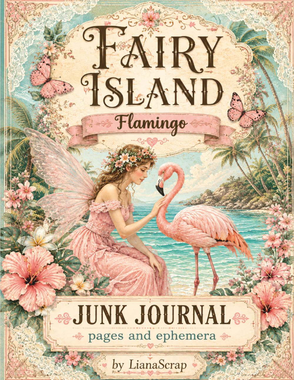 capítulo por capítulo baixar Fairy Island: Flamingo: Junk Journal Pages & Ephemera