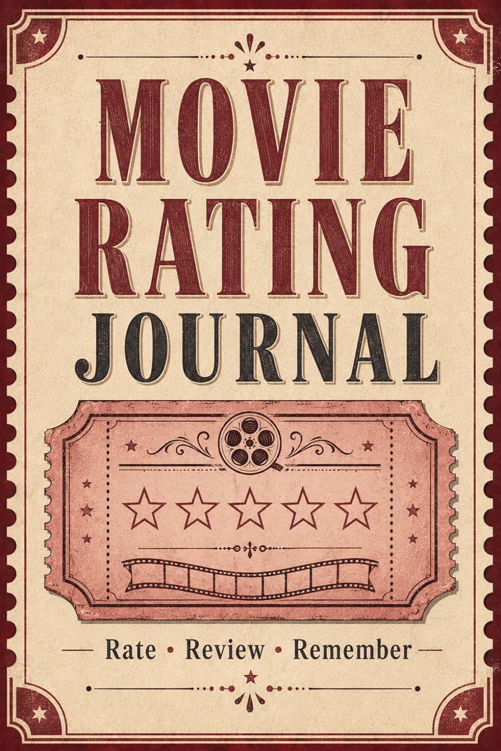 Movie Rating Journal: Personal Film Tracker for Ratings, Genres, Cast Notes, Favorite Scenes, Story Impressions, and Viewing Memories for Cinema Fans baixar livro de graça