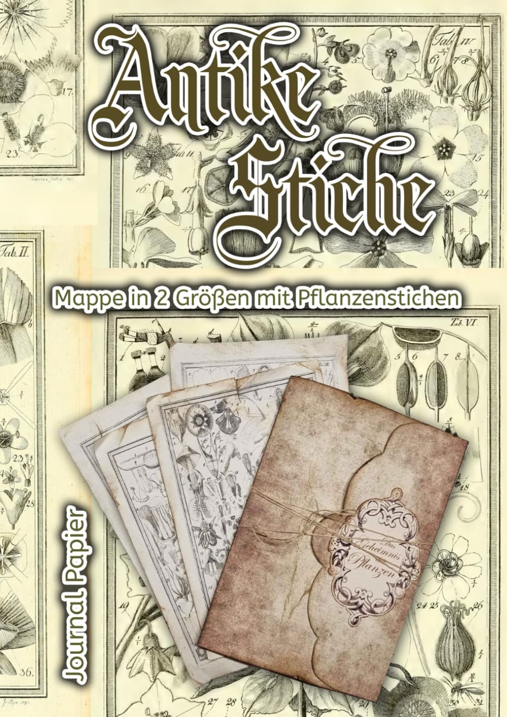 ler totalmente Antike Stiche: Journal Papier & Bastelbogen (German Edition)