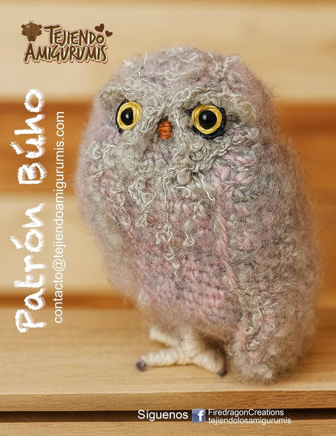 Patrón Amigurumi de Búho - Diseño de Impresión (Spanish Edition) baixar o livro de graça