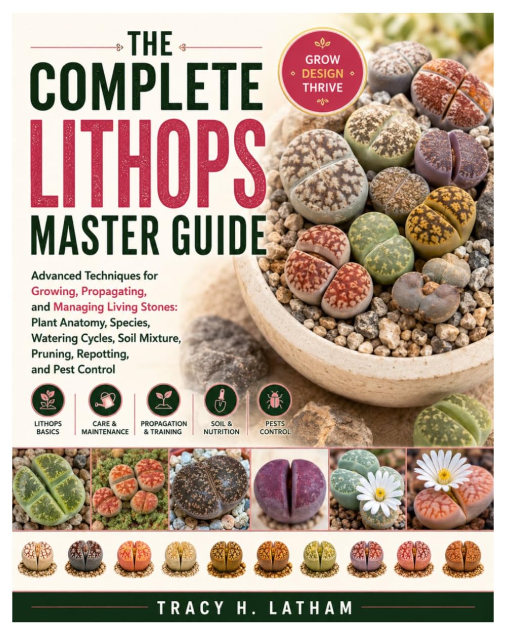 ler totalmente The Complete Lithops Master Guide: Advanced Techniques for Growing, Propagating, and Managing Living Stones: Plant Anatomy, Species, Watering Cycles, Soil Mixture, Pruning, Repotting, and Pest Control