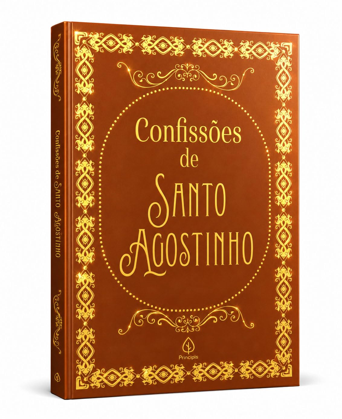 Confissões de Santo Agostinho - Edição Especial de Luxo Almofadada com Bordas Douradas e Fitilho baixar o livro de graça