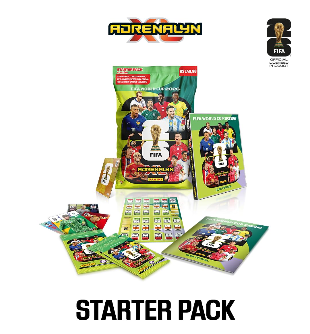 FIFA WORLD CUP 2026™ ADRENALYN XL™ - Trading Card Game STARTER PACK baixar livro de graça