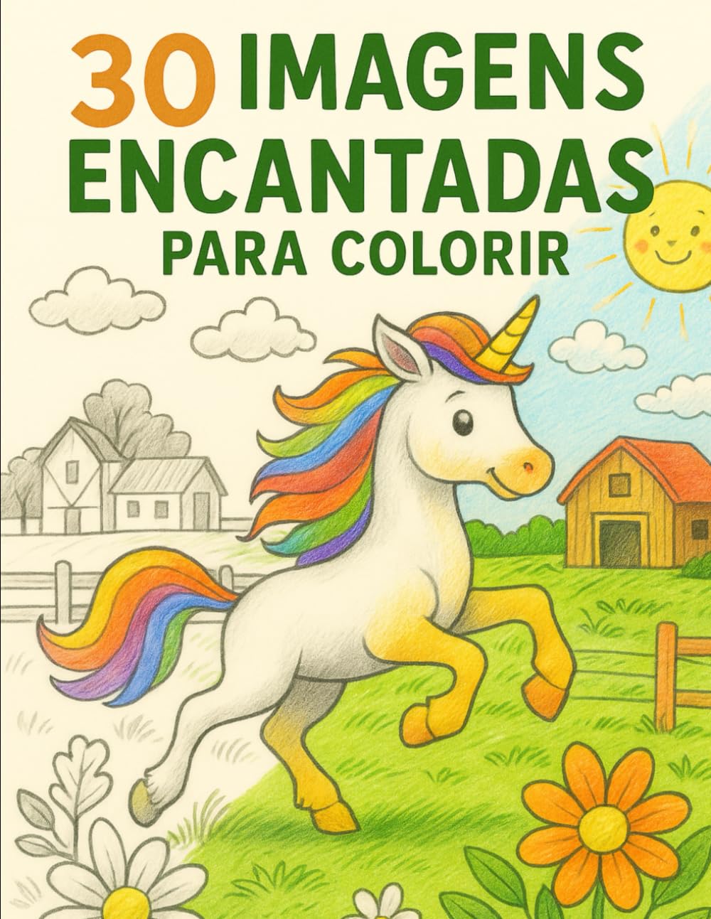 ler totalmente 30 Imagens Encantadas para Colorir (Portuguese Edition)