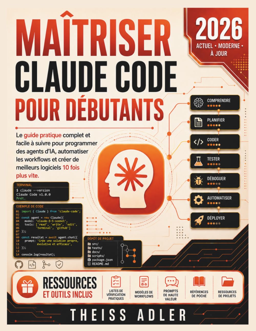 capítulo por capítulo baixar Maîtriser Claude Code Pour Débutants: Le guide pratique complet et facile à suivre pour programmer des agents d’IA, automatiser les workflows et créer... logiciels 10 fois plus vite (French Edition)