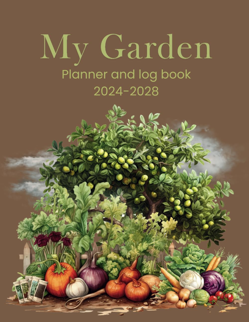 My Garden Planner And Log Book 2024-2028: A Five Year Garden Journal, 130 Pages Complete Gardening Organizer and Tracker (8.5-11) Paperback baixar livro de graça