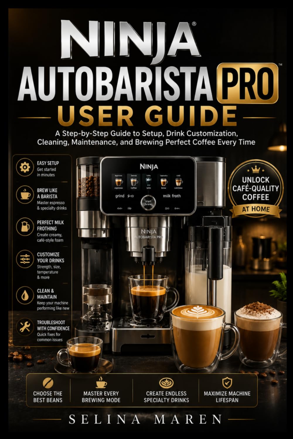 Ninja AutoBarista Pro manual: A Step-by-Step Guide to Setup, Drink Customization, Cleaning, Maintenance, and Brewing Perfect Coffee Every Time baixar livro de graça