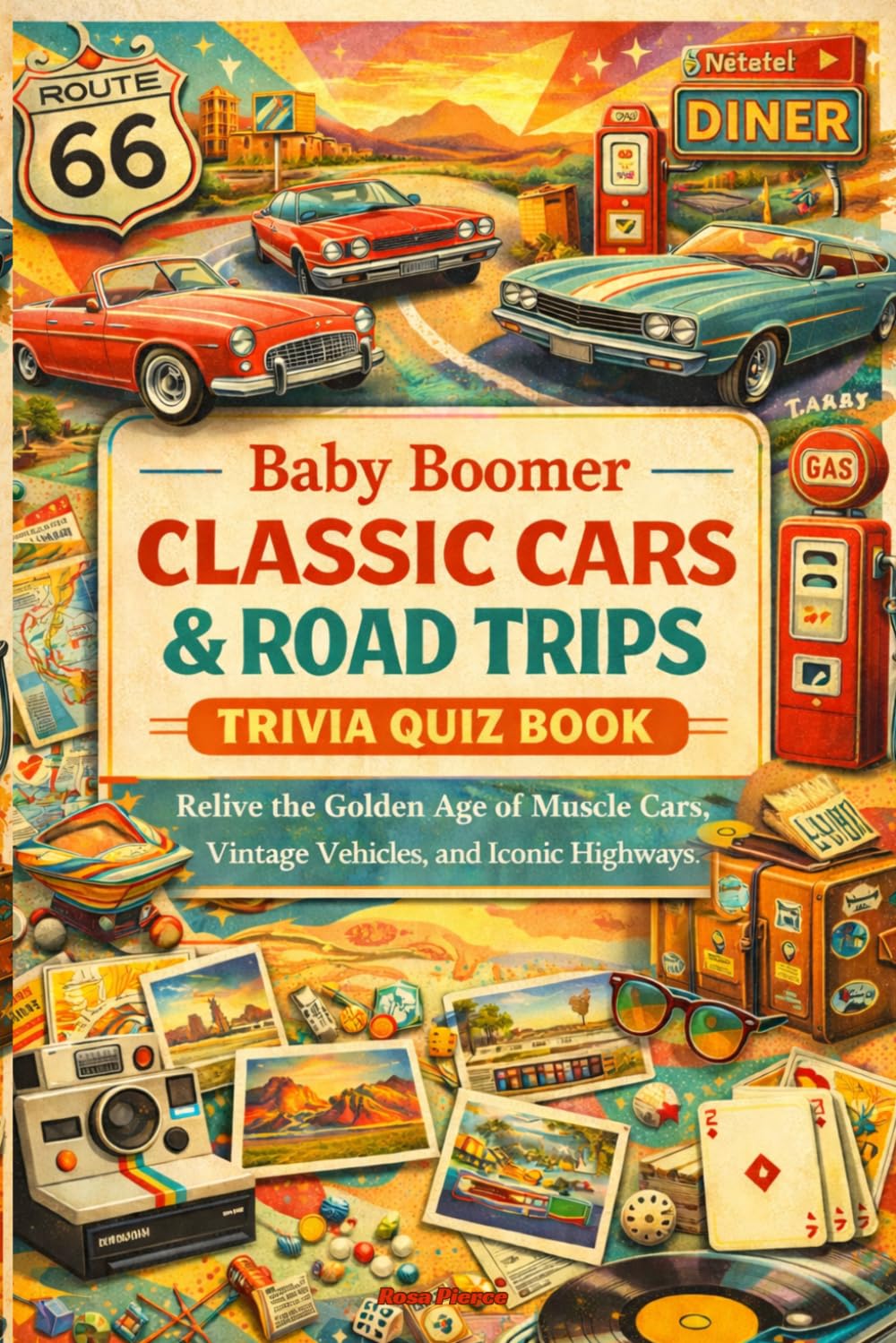 capítulo por capítulo baixar Baby Boomer Classic Cars & Road Trips Trivia Quiz Book: Relive the Golden Age of Muscle Cars, Vintage Vehicles, and Iconic Highways