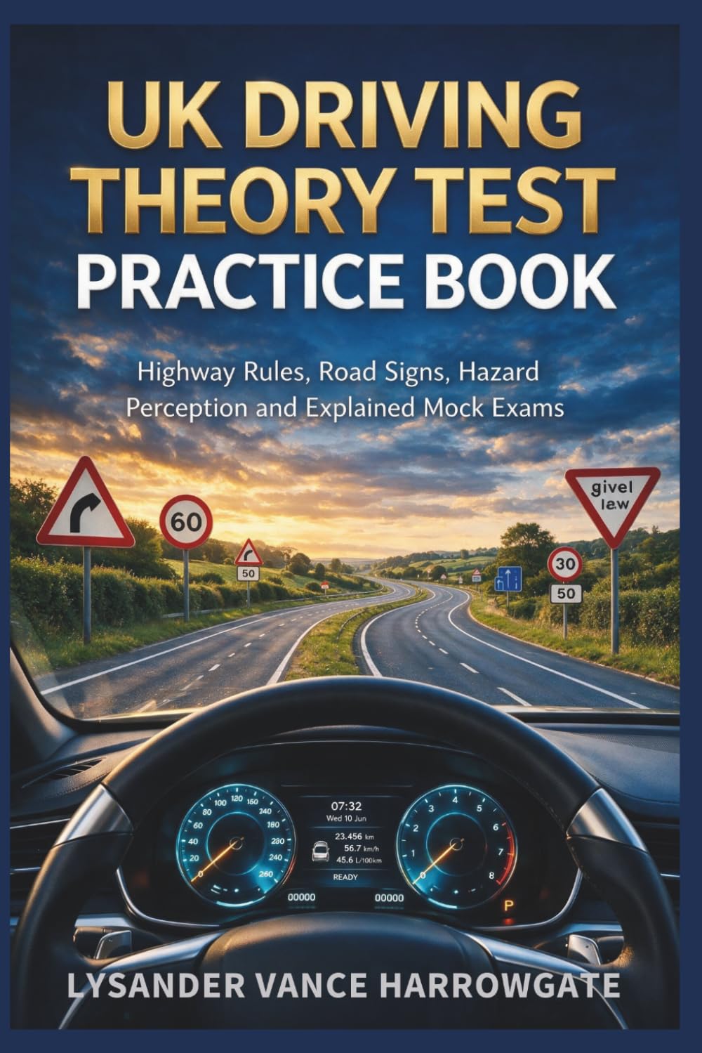 ler totalmente UK DRIVING THEORY TEST PRACTICE BOOK: Highway Rules, Road Signs, Hazard Perception and Explained Mock Exams