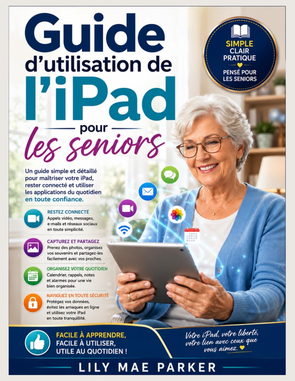Guide d'utilisation de l'iPad pour les seniors: Un guide simple et détaillé pour maîtriser votre iPad, rester connecté et utiliser les applications du quotidien en toute confiance. (French Edition) baixar o livro de graça