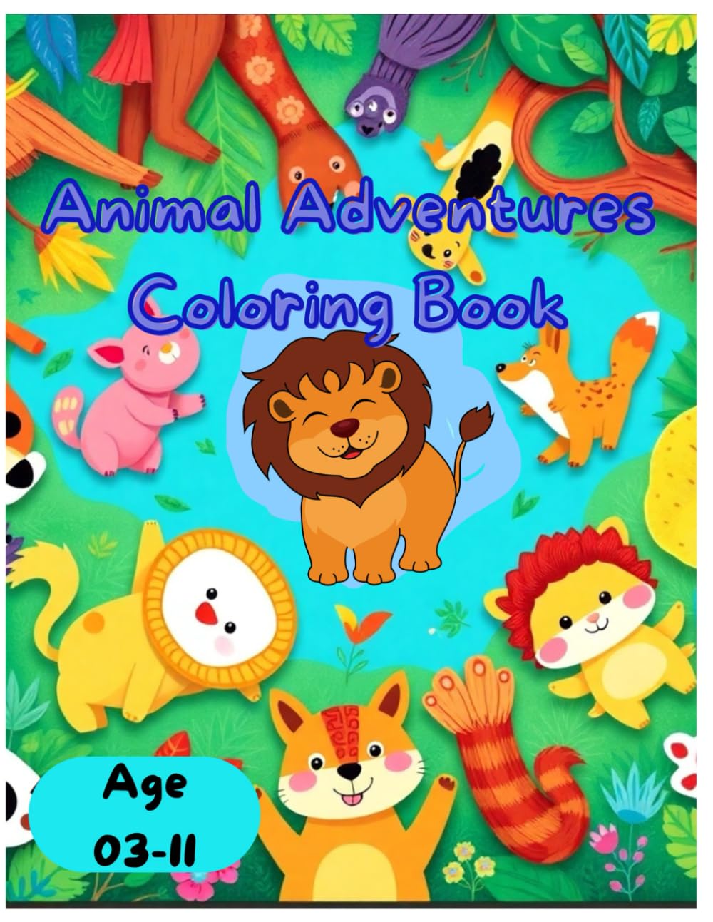 Coloring Book: Animal Adventures baixar o livro de graça