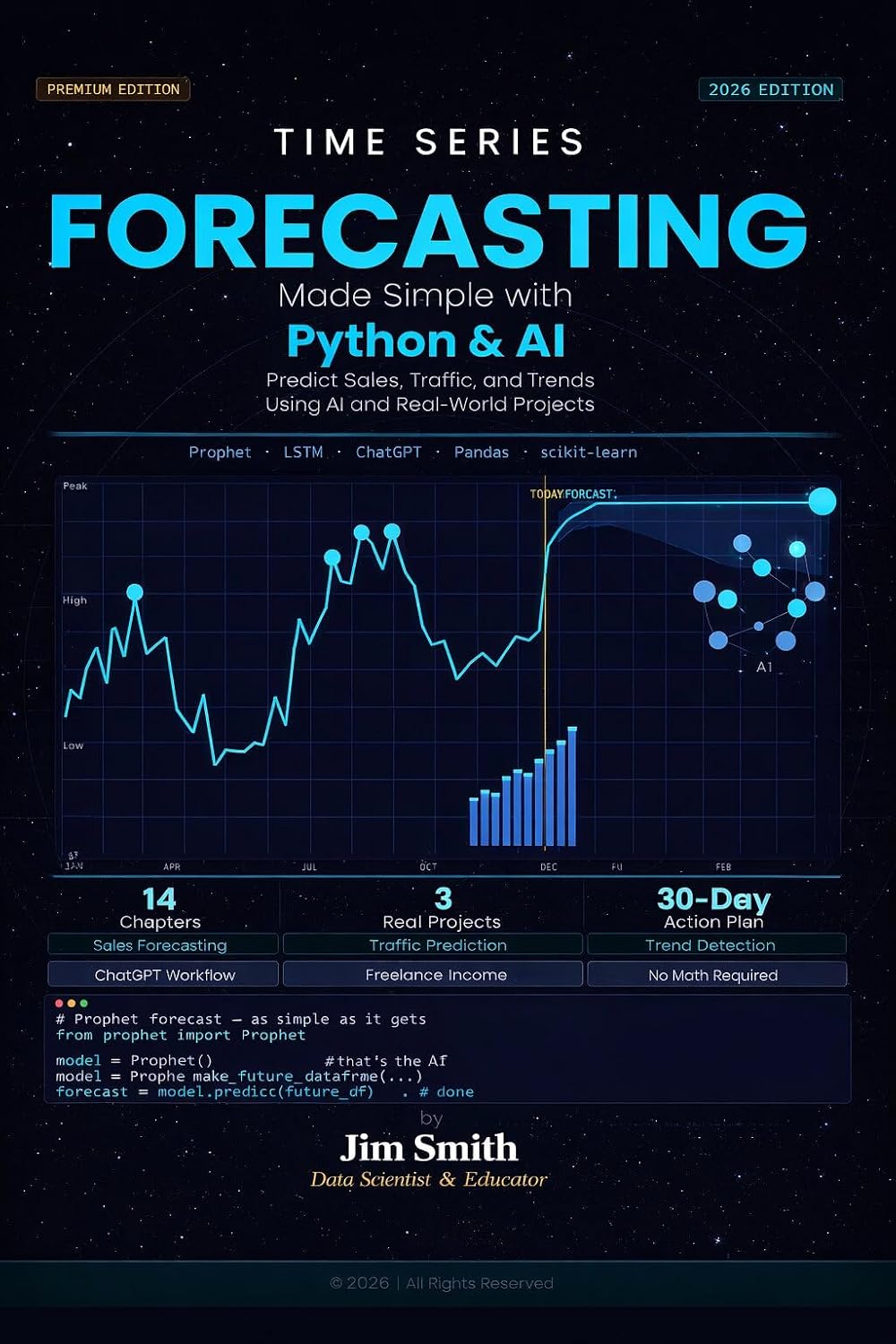 Time Series Forecasting Made Simple with Python using AI: Predict Sales, Traffic, and Trends Using AI and Real-World Projects (English Edition) baixar livro de graça