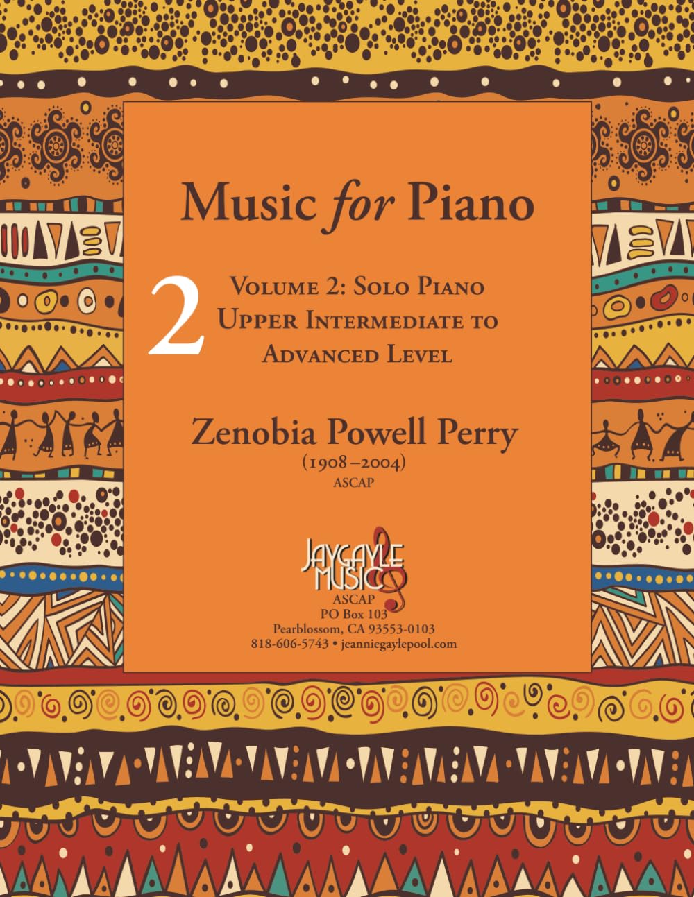capítulo por capítulo baixar Music for Solo Piano: Volume 2: Intermediate to Advanced Level (Music for Piano by Zenobia Powell Perry)