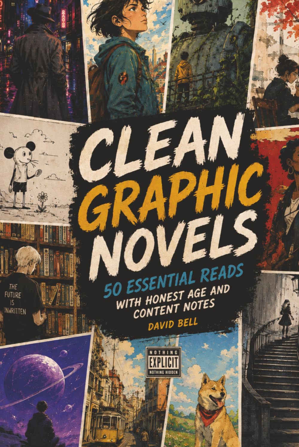 Clean Graphic Novels: 50 Essential Reads with Honest Age and Content Notes baixar o livro de graça