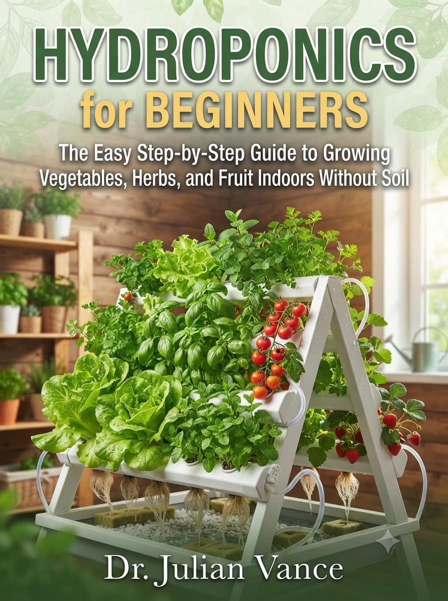 Hydroponics for Beginners The Easy Step-by-Step Guide to Growing Vegetables, Herbs, and Fruit Indoors Without Soil (English Edition) baixar o livro de graça