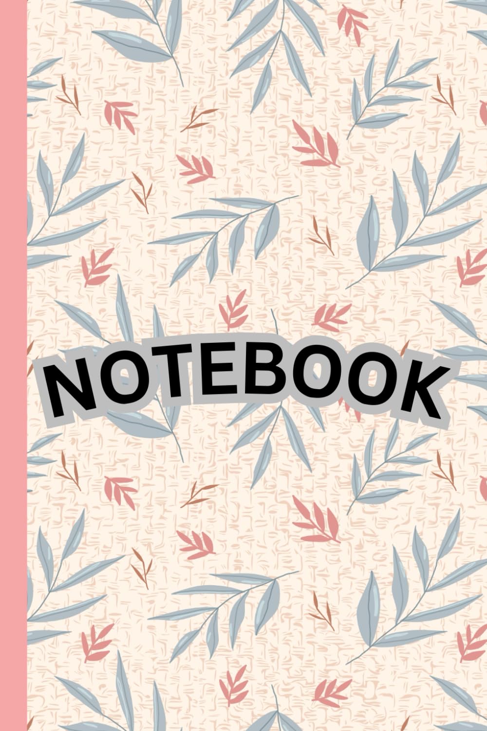 ler totalmente Notebook Women: Blank Lined Journal For Women / Cream-Colored And Pink Notebook