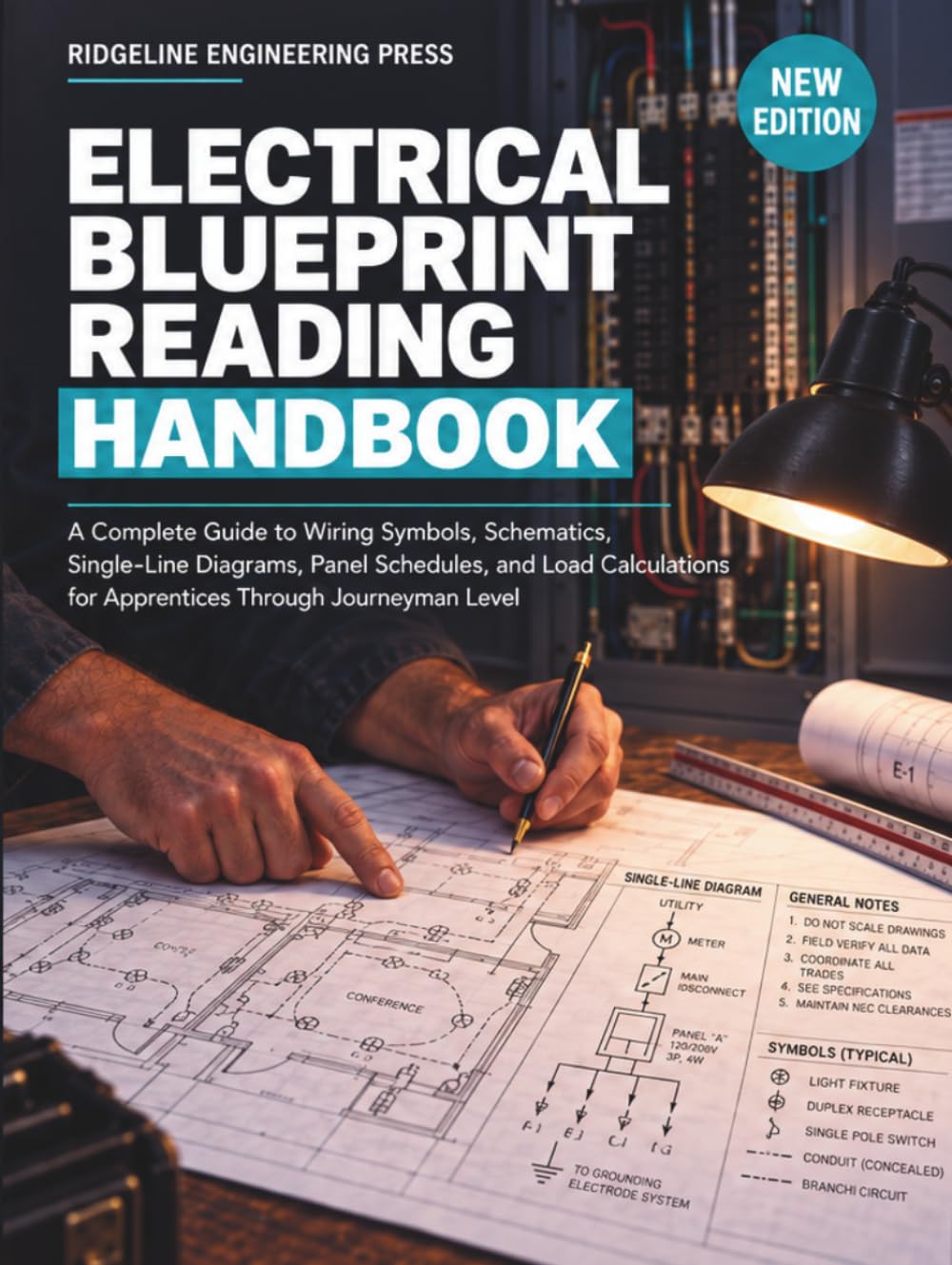 capítulo por capítulo baixar Electrical Blueprint Reading Handbook: A Complete Guide to Wiring Symbols, Schematics, Single-Line Diagrams, Panel Schedules, and Load Calculations for Apprentices Through Journeyman Level
