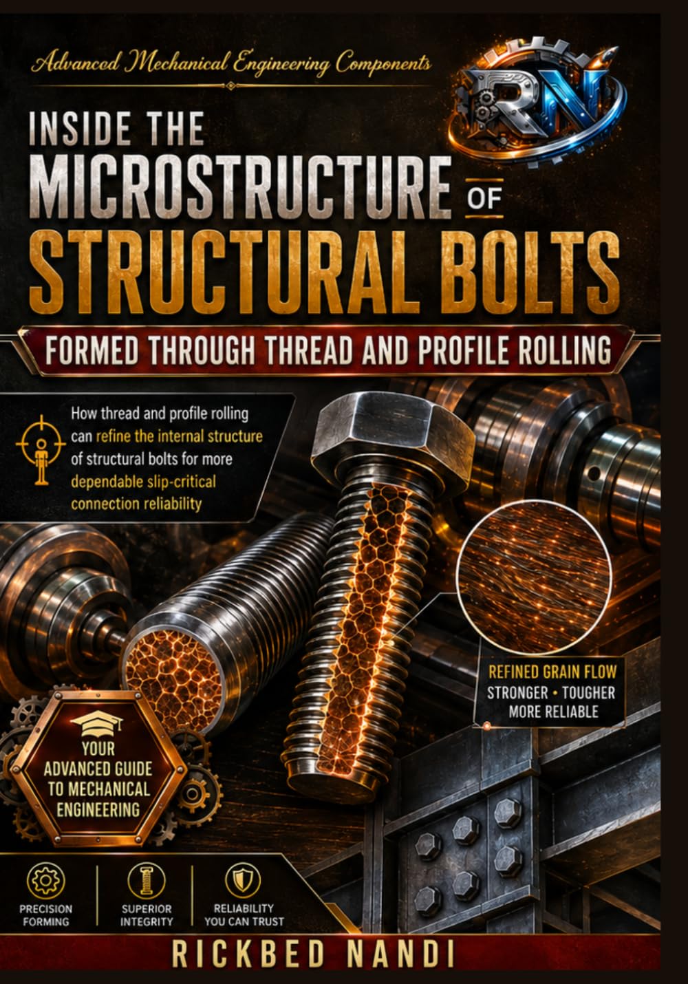 Inside the Microstructure of Structural Bolts Formed Through Thread and Profile Rolling: Refining the internal structure of structural bolts for more dependable slip-critical connection reliability baixar o livro de graça