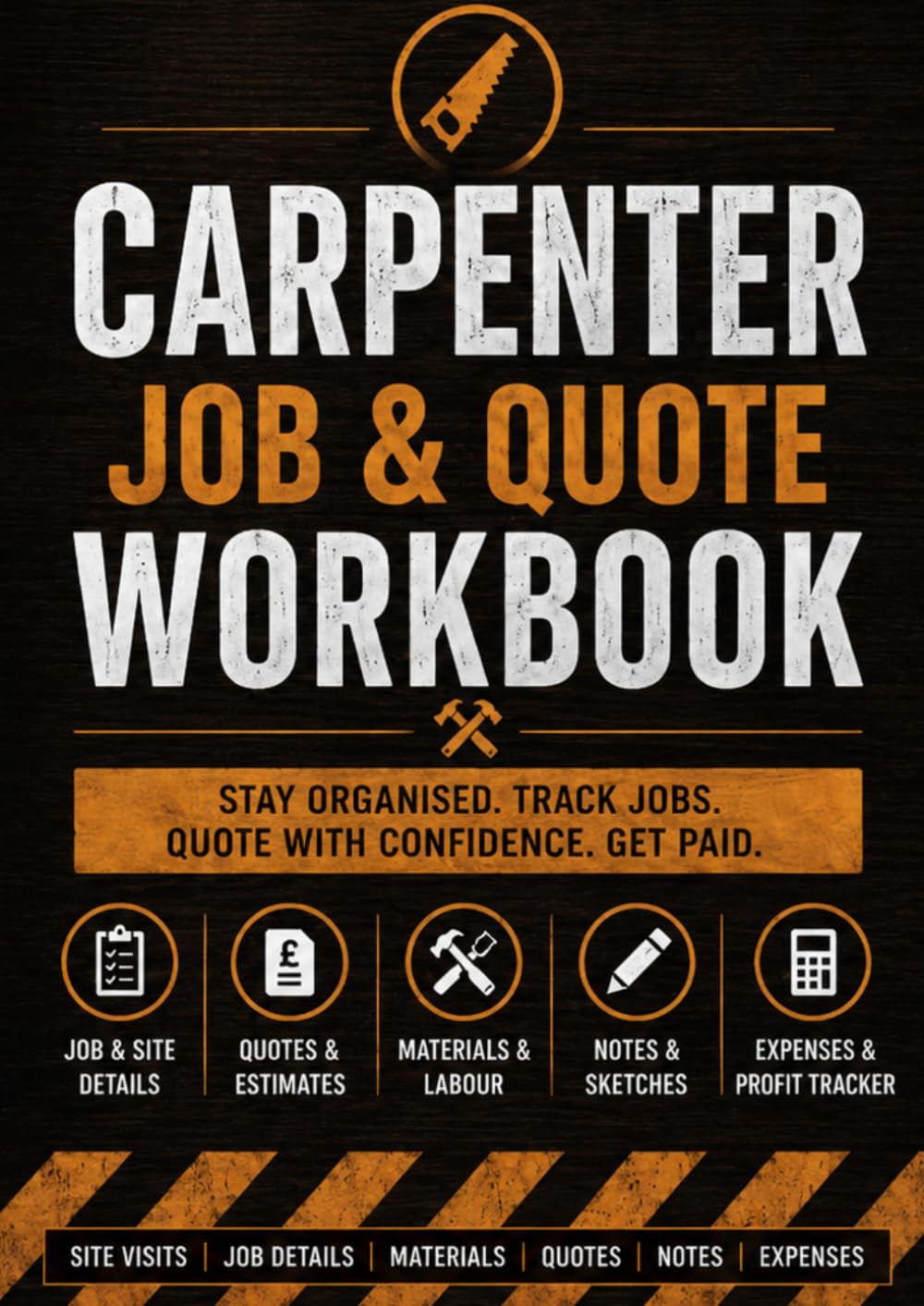 Carpenter Job & Quote Workbook: Site Visit Logbook, Estimates, Materials Lists, Measurements, Job Records & Sketch Pages for Self-Employed Carpenters and Joiners baixar livro de graça
