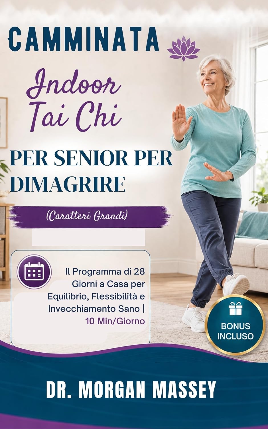 capítulo por capítulo baixar Camminata Indoor Tai Chi Per Senior Per Dimagrire (Caratteri Grandi): Il Programma di 28 Giorni a Casa per Equilibrio, Flessibilità e Invecchiamento Sano | 10 Min/Giorno (Italian Edition)