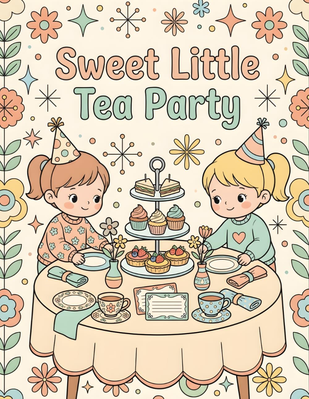 capítulo por capítulo baixar Sweet Little Tea Party: Colouring Fun