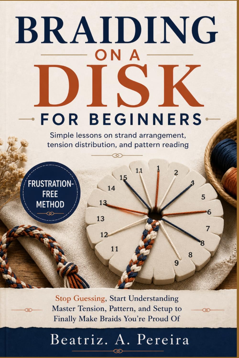 BRAIDING ON A DISK FOR BEGINNERS: Simple lessons on strand arrangement, tension distribution, and pattern reading baixar o livro de graça