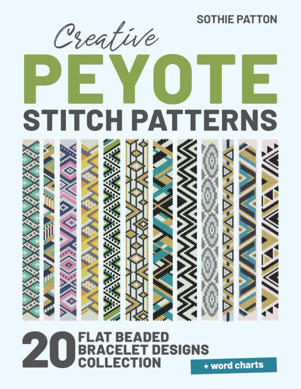 Creative Peyote Stitch Patterns: 20 Flat Beaded Bracelet Designs Collection | Even Count Projects (Peyote Beading Patterns) baixar livro de graça